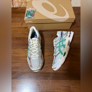 ASICS GEL-CUMULUS 16 TOMO SUMMIT EXCLUSIVE - CREAM/MALACHITE GREEN Men’s Size 11
